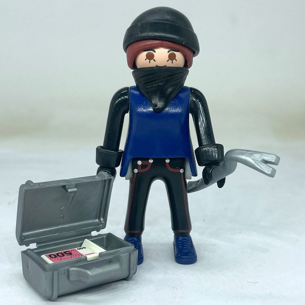 Playmobil cambrioleuse et butin Playmobil cambrioleuse et butin