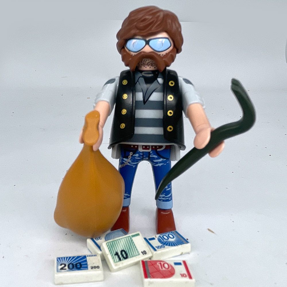 playmobil bandit cambrioleur bad boy