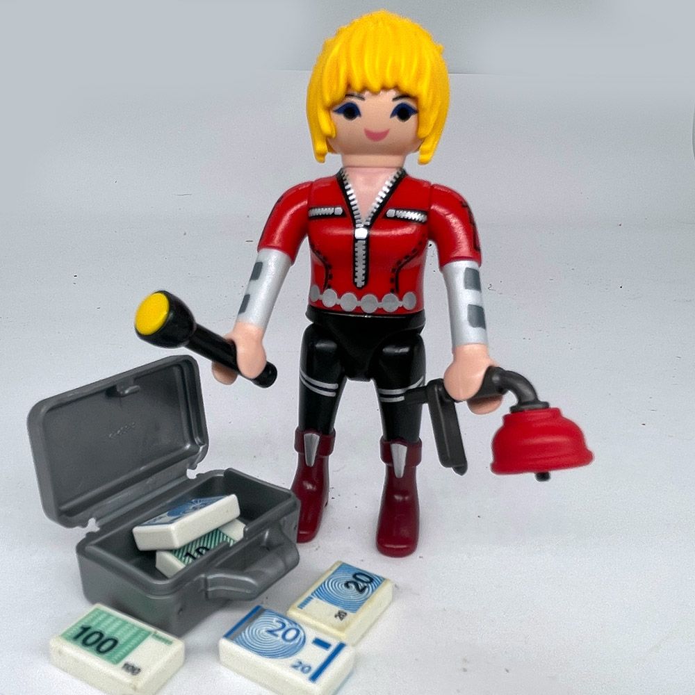 playmobil bandit cambrioleuse