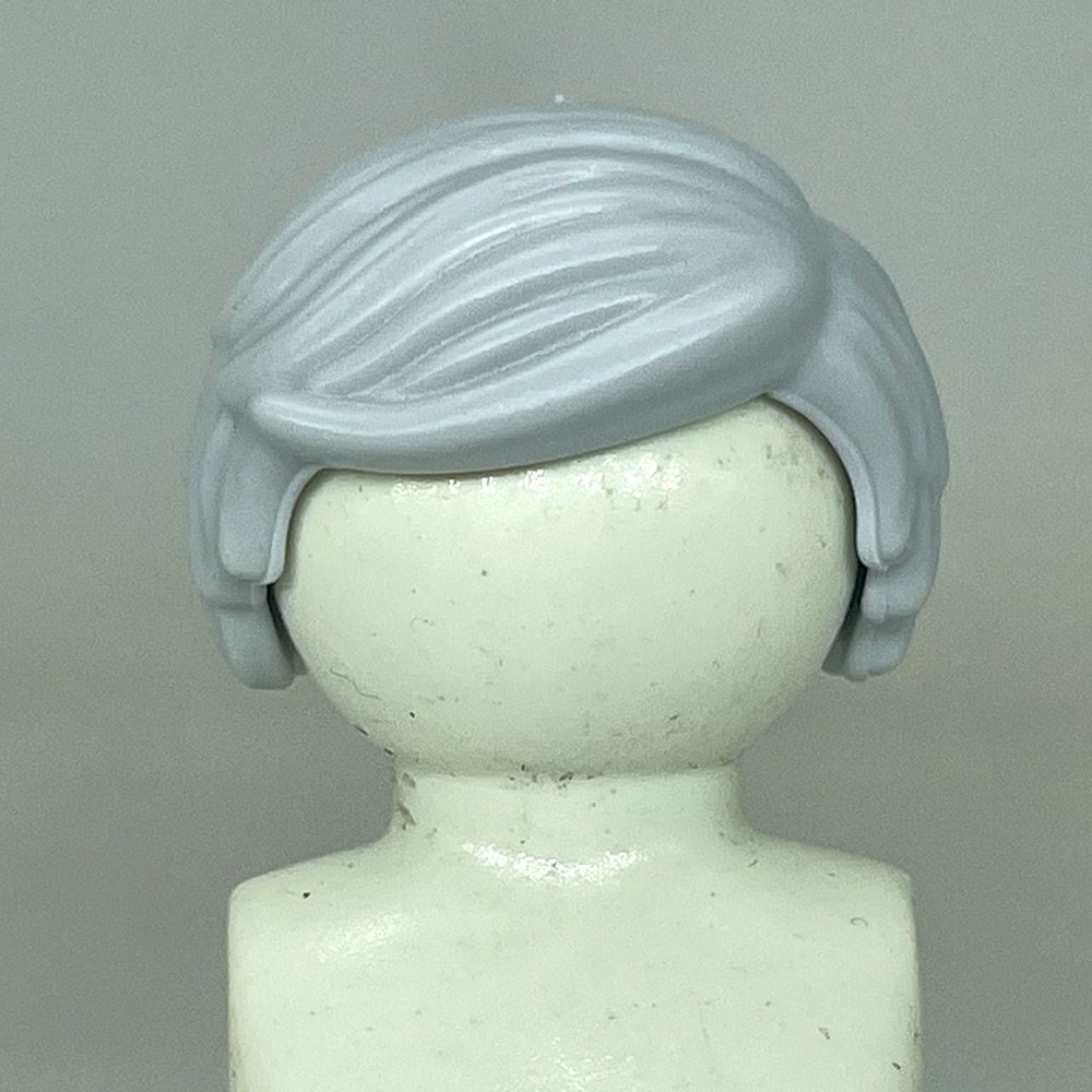 Playmobil cheveux gris à mèches