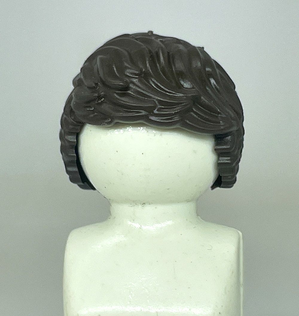 Playmobil cheveux noir court et long Playmobil cheveux noir court et long
