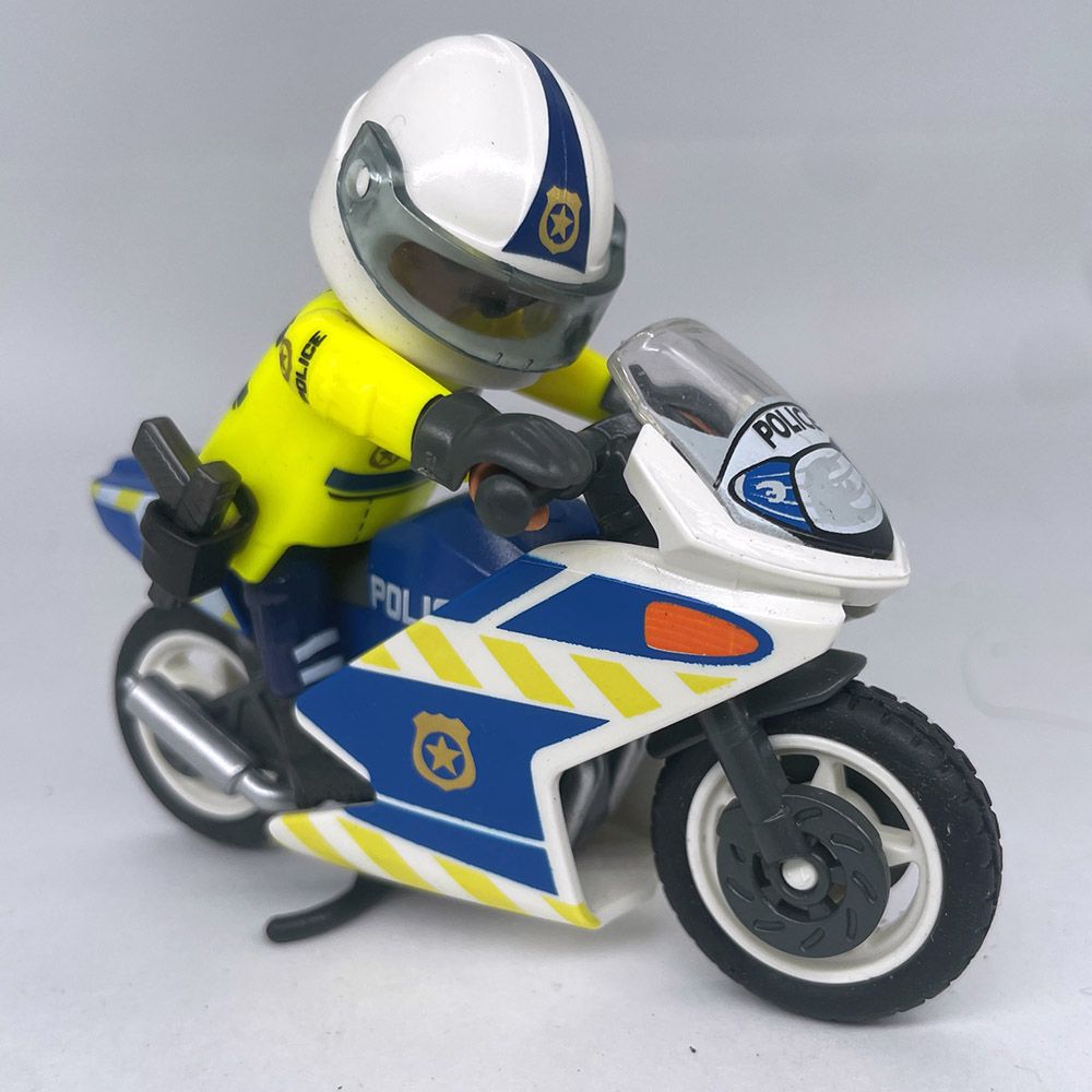 playmobil moto de police