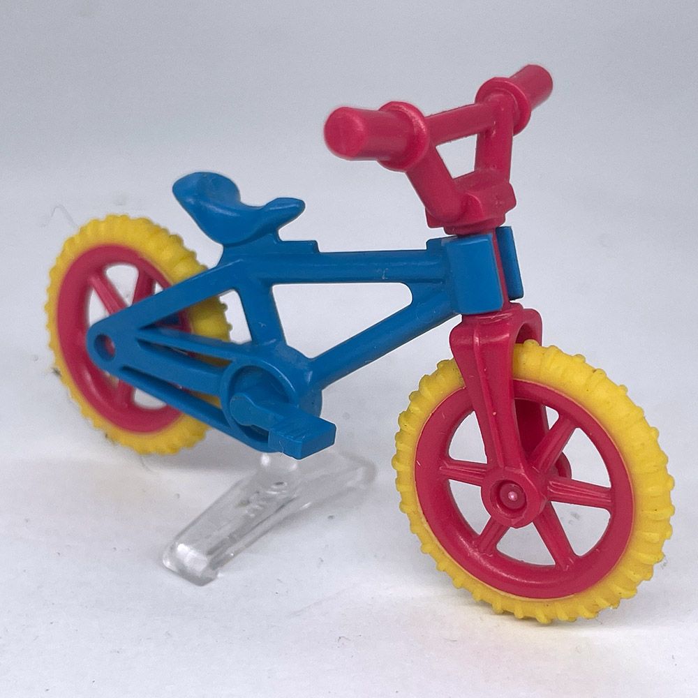 playmobil vélo enfant bleu rose