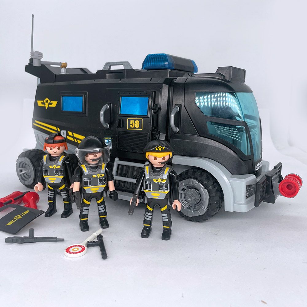 playmobil camion swat