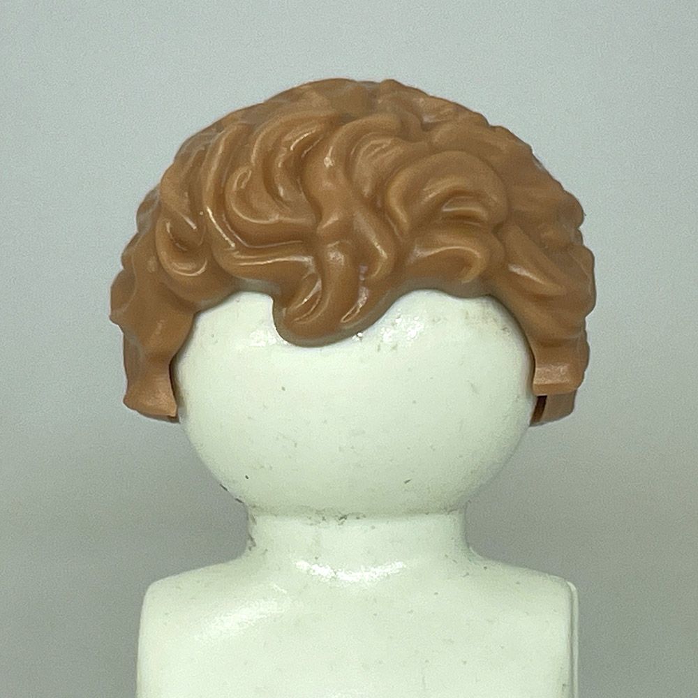 Playmobil cheveux marron clair frisotis