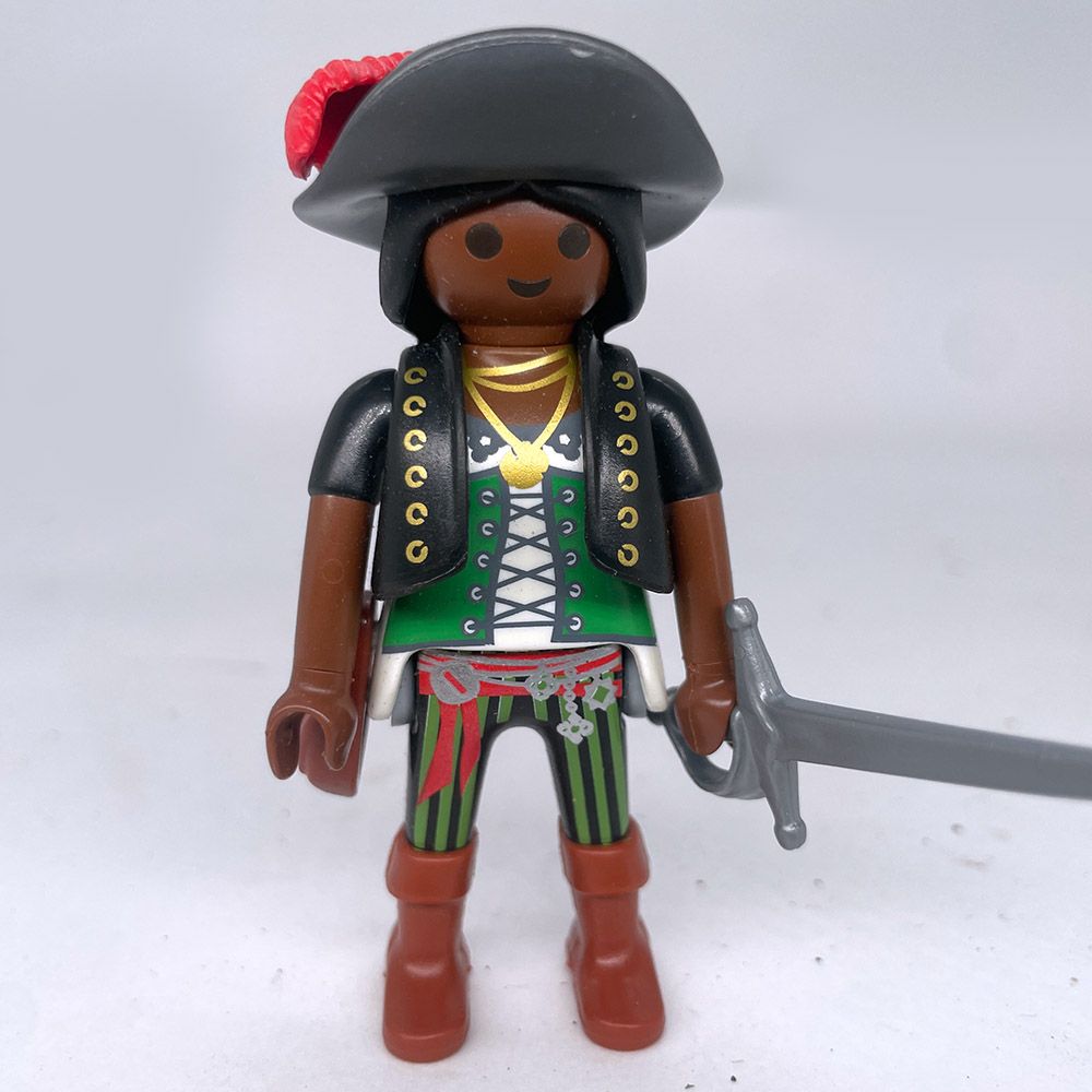 playmobil lady pirate black
