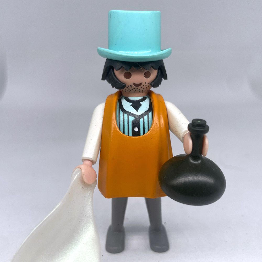 playmobil barman saloon