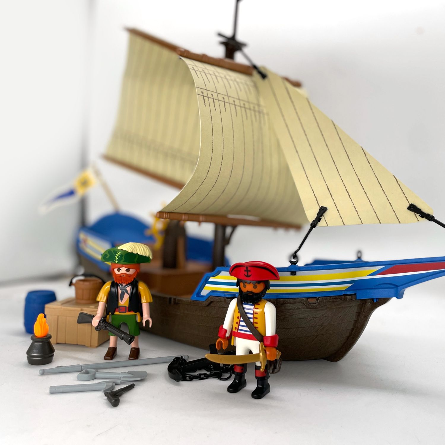 Playmobil petit bateau pirate