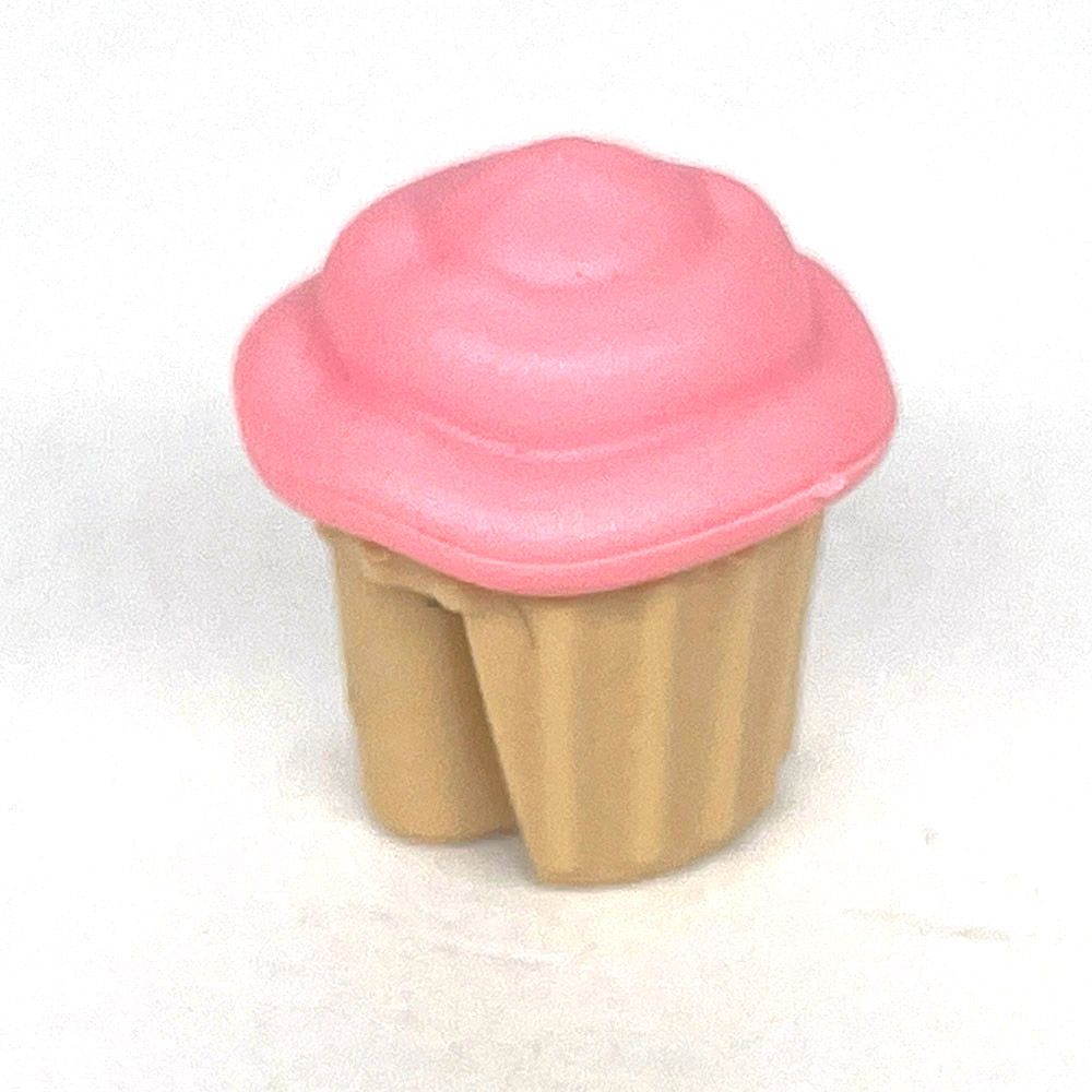 playmobil gâteau muffin rose