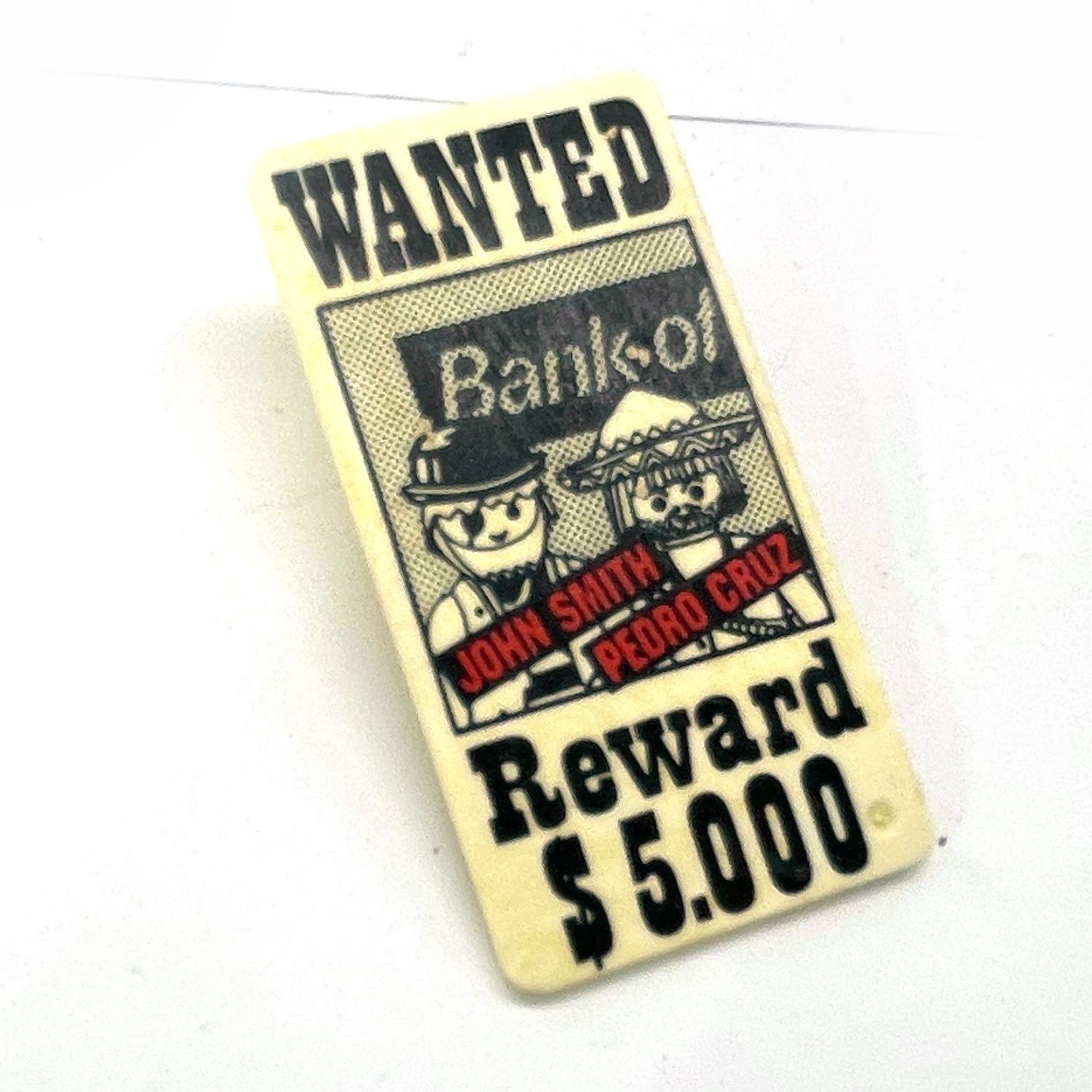 Playmobil pancarte western wanted 2 Playmobil pancarte western wanted 2