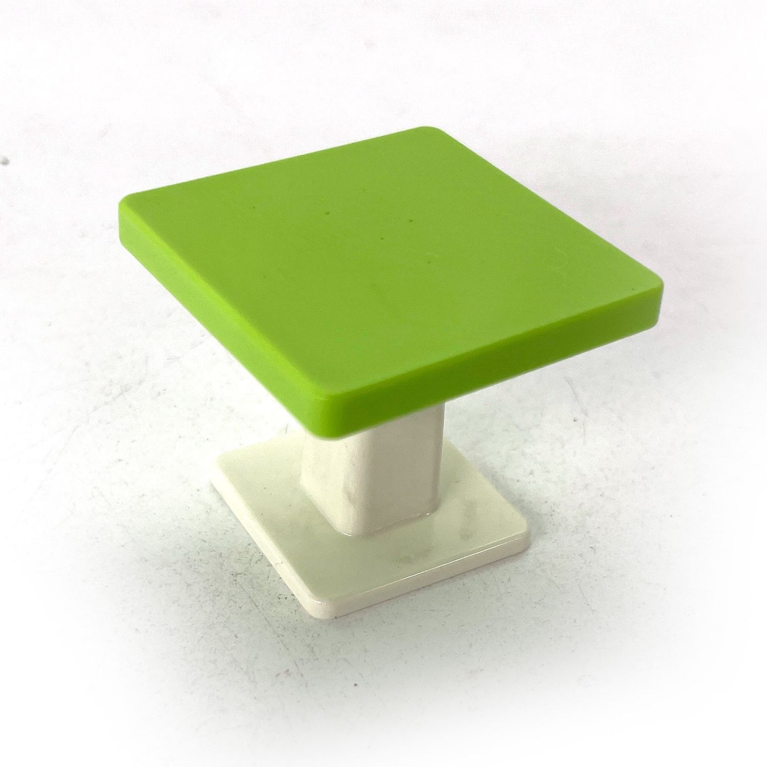 playmobil table carré verte