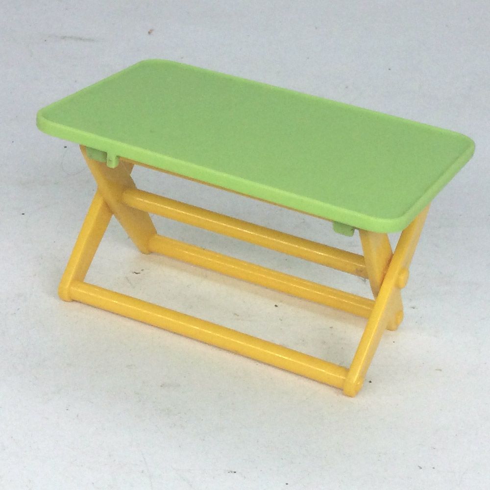 playmobil table de camping verte
