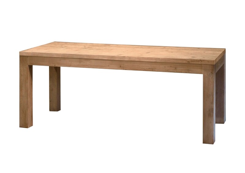 TAVOLO IN LEGNO CON PIANO FISSO