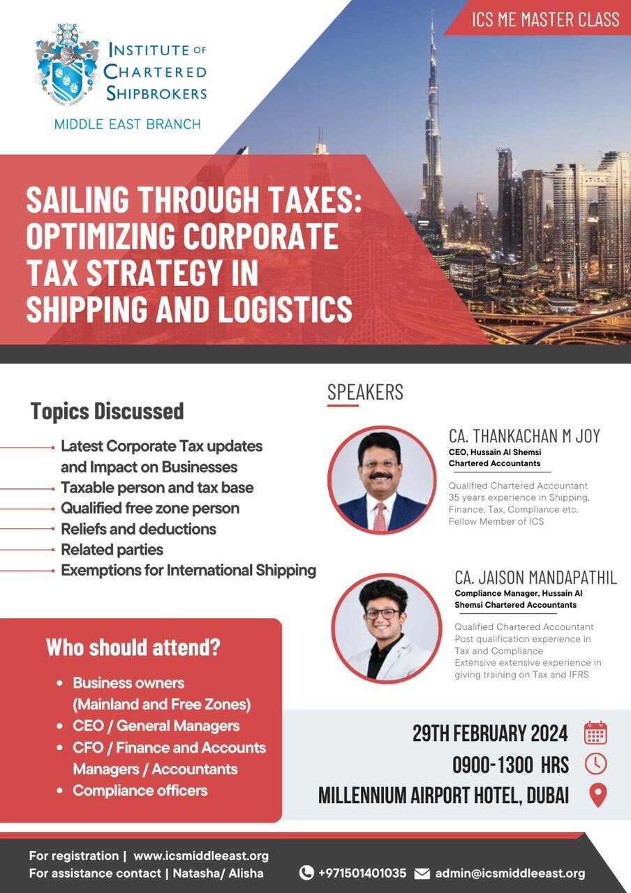 Sailing through taxes Optimizing Corporate Tax Strategy in Shipping