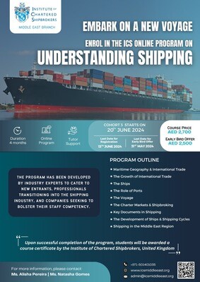 Understanding Shipping Course Cohort 3
