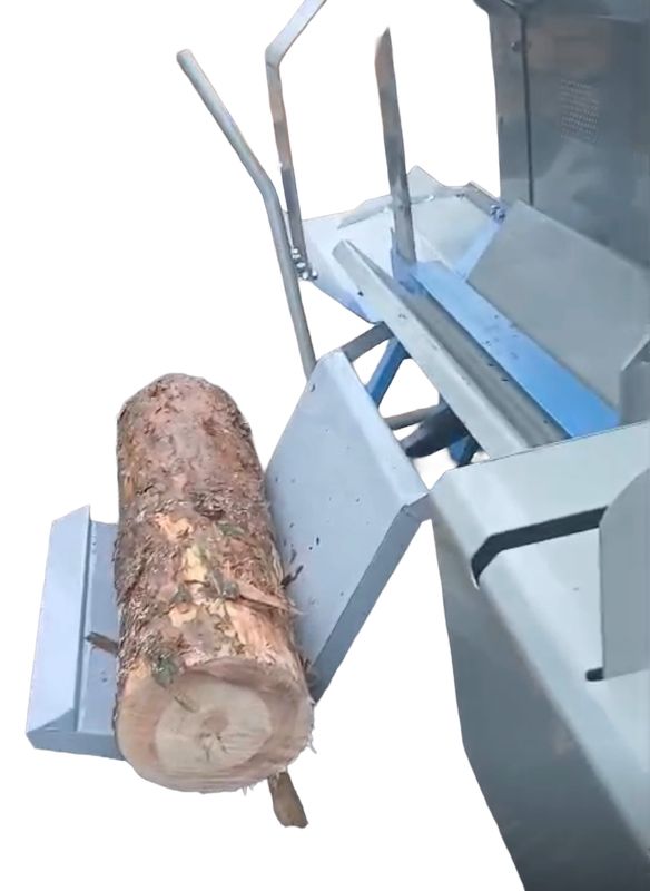 Puunnostin hydraulihalkojaan