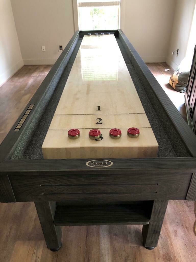 12&#39; McKnight by Kincaid Shuffle Board Weathered Black