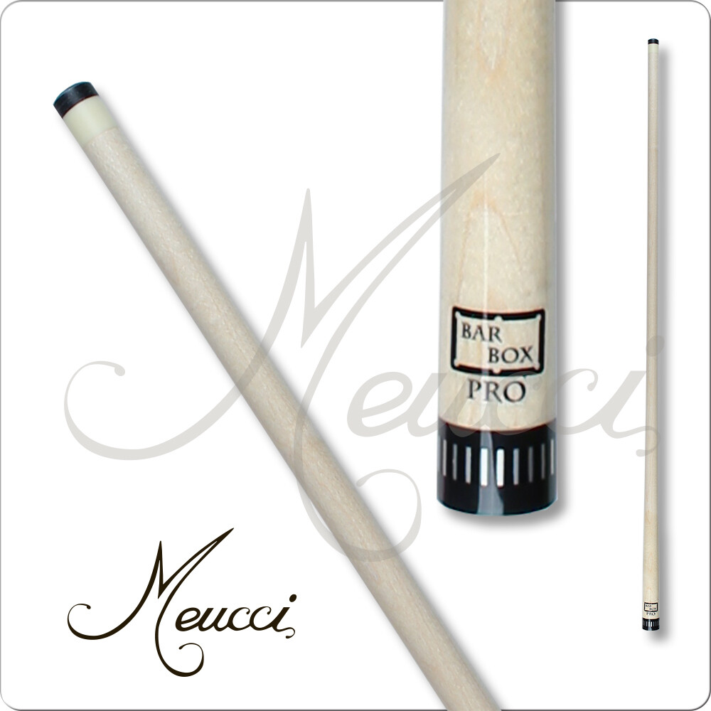 Meucci Pro 12.75mm tip 15/16 18 Joint black collar with silver inlay