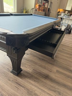 8&#39; Adams by Kincaid Midnight Wood Finish