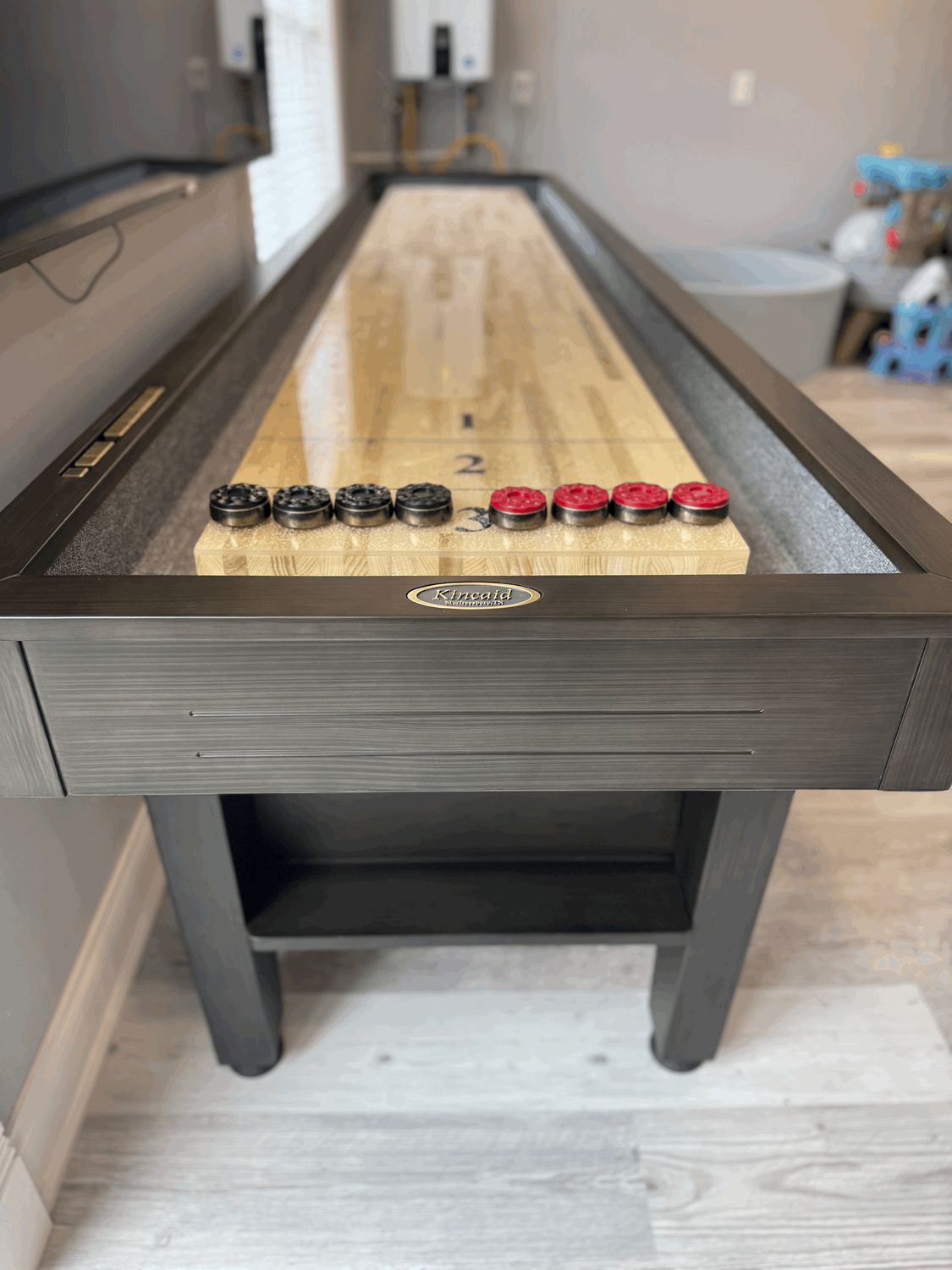 12&#39; McKnight by Kincaid ShuffleBoard Midnight FINISH