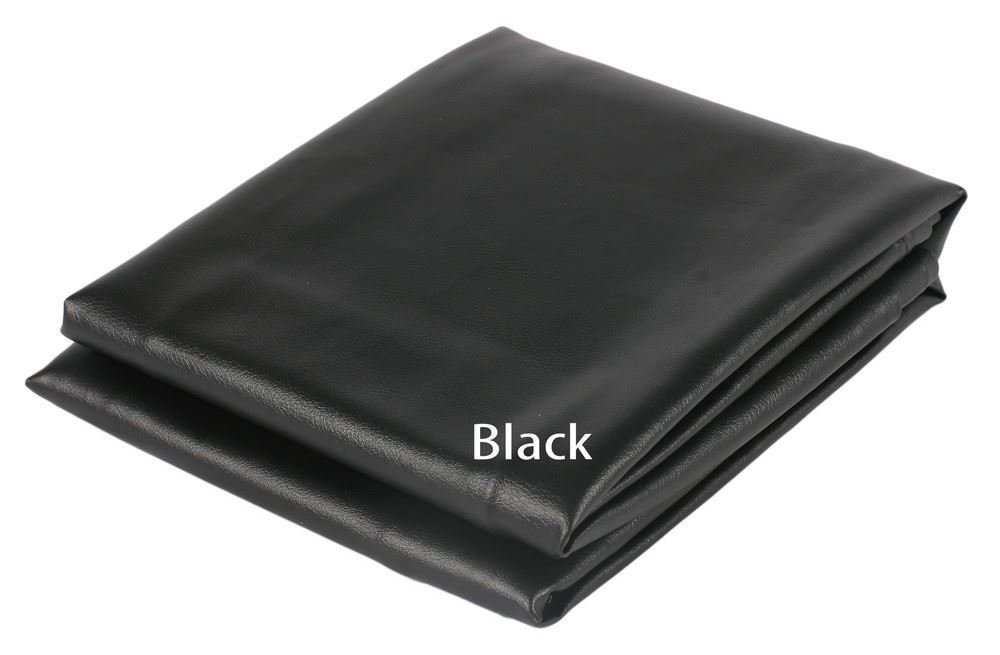 8&#39; Black Heavy Duty Fitted Table Cover