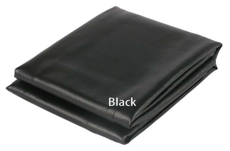 8&#39; Black Heavy Duty Fitted Table Cover