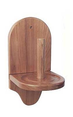 Wooden Talc Holder Oak