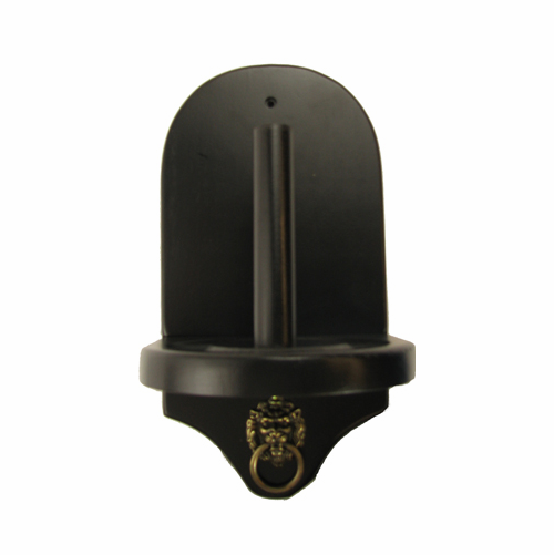 Wooden Talc Holder Black