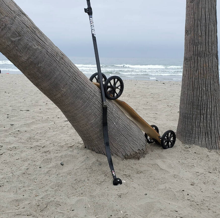 BraapAttack (Carbon Fiber Version) and Big Wheel Longboard COMBO