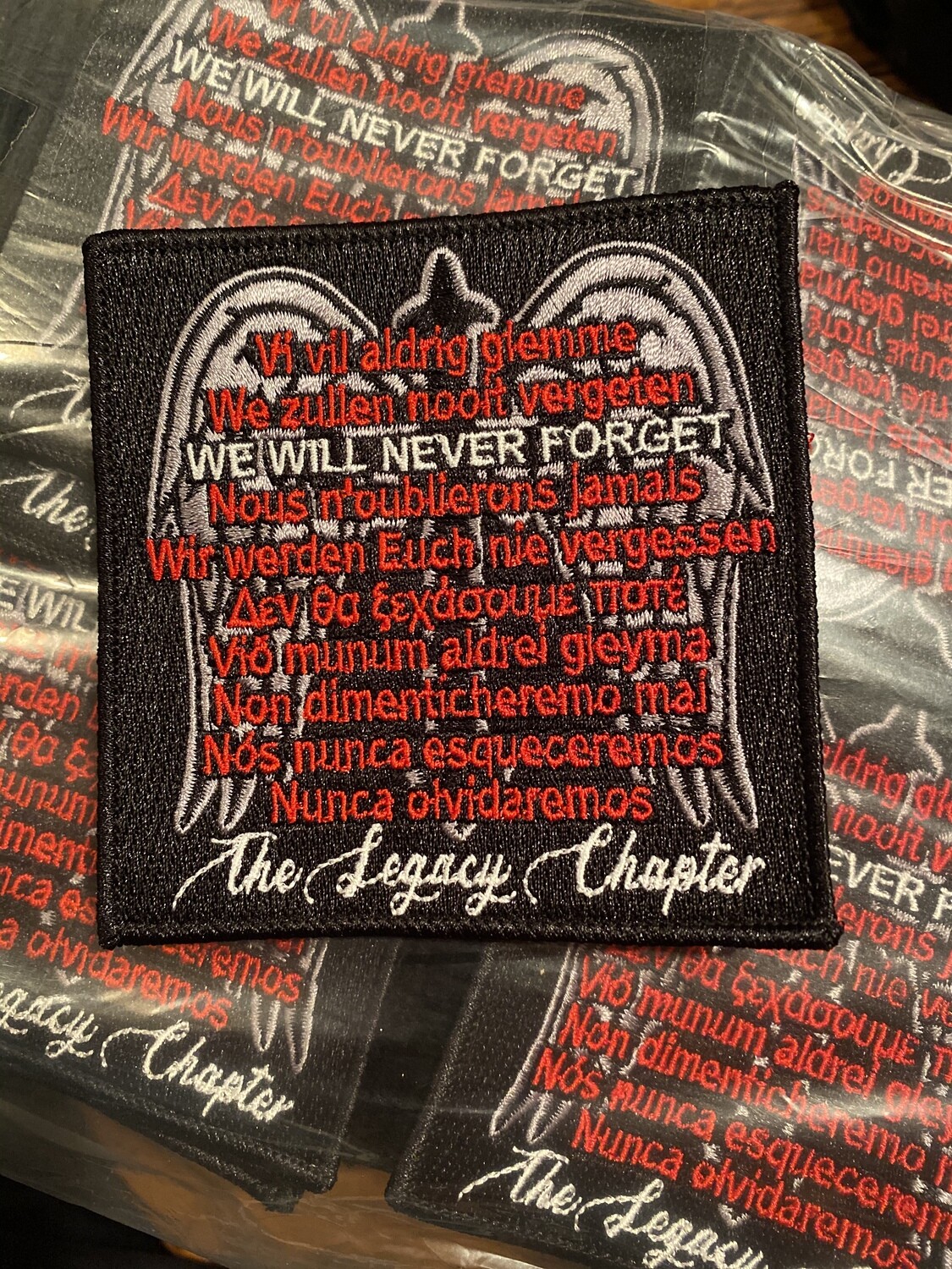 We Will Never Forget Patch