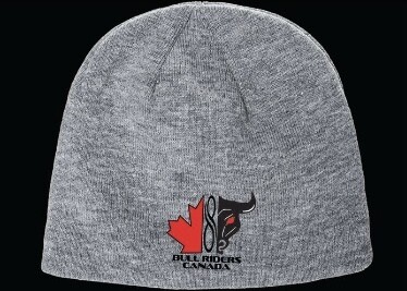 FLEXFIT YP Classics Cool Max Beanie - BRC Logo Embroidered - Heather Grey