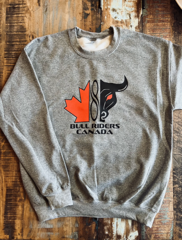 Sweatshirt with BRC Logo - Graphite Heather Grey