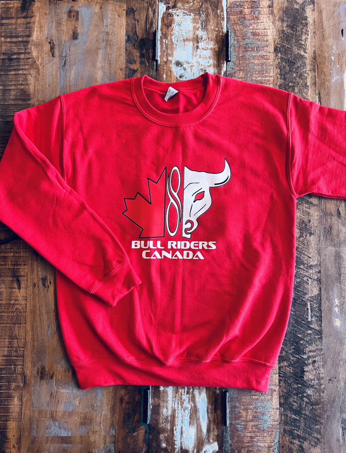 Sweatshirt with BRC Logo - Red