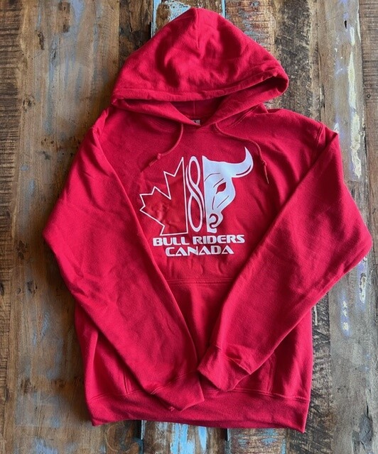 Hoodie with BRC Logo - Red