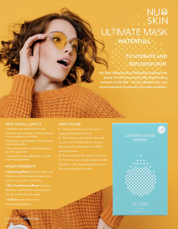 Waterfull hydration mask