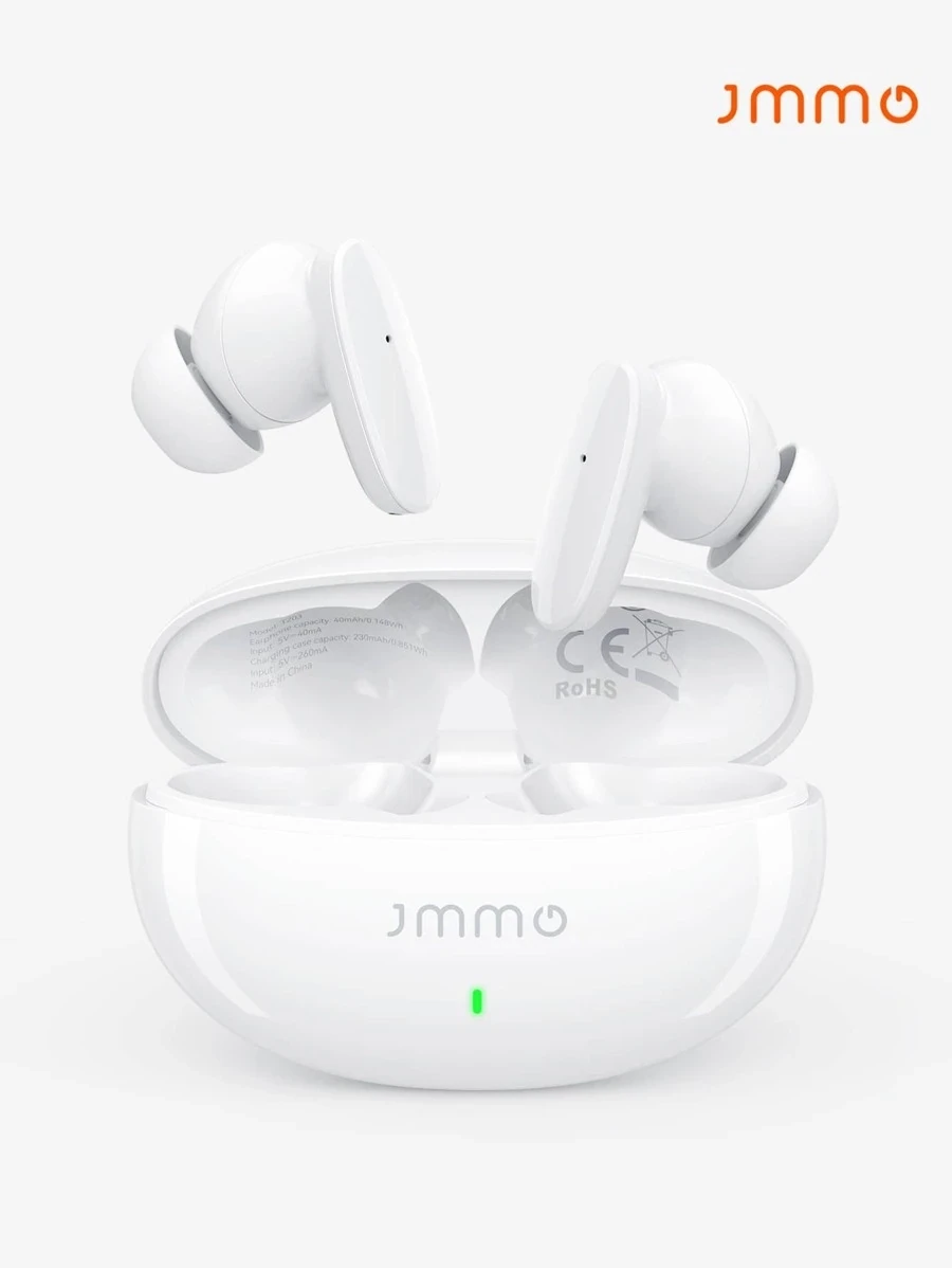 JMMO Mini True Wireless Earbuds With USB-C For Fast Charging