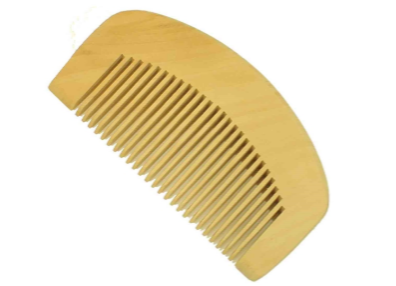 Natural Wood Beard Comb