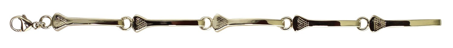 Sterling Silver Horseshoe Nail Bracelet
