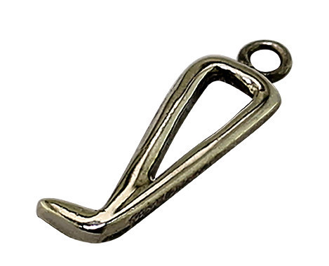 Silver Hoof Pick Charm