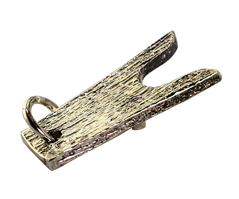 Silver Boot Jack Charm
