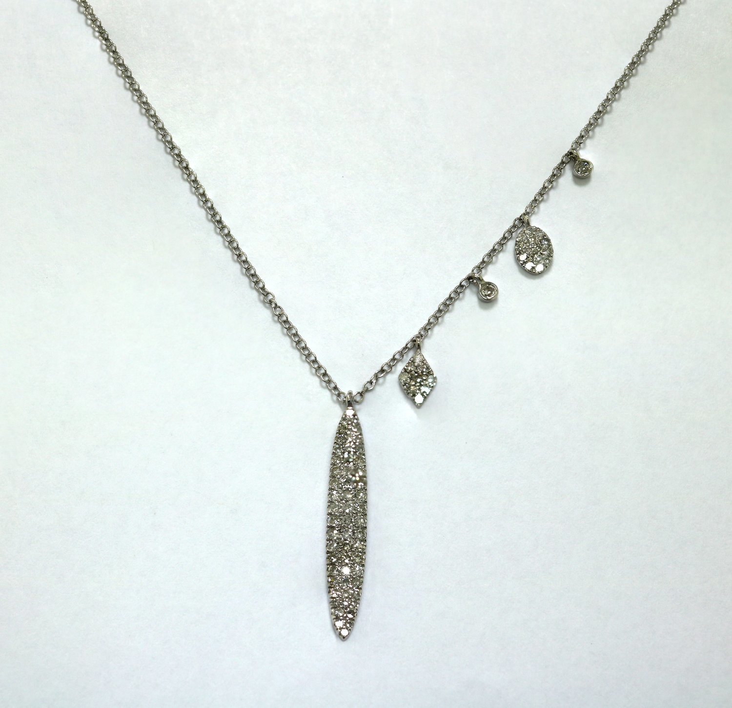 Meira T. oval drop necklace