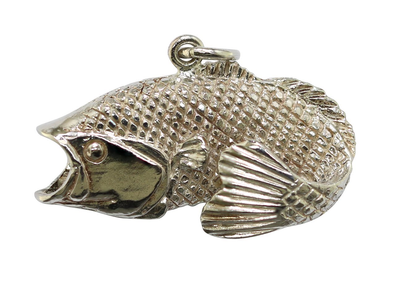 Silver Bass Pendant