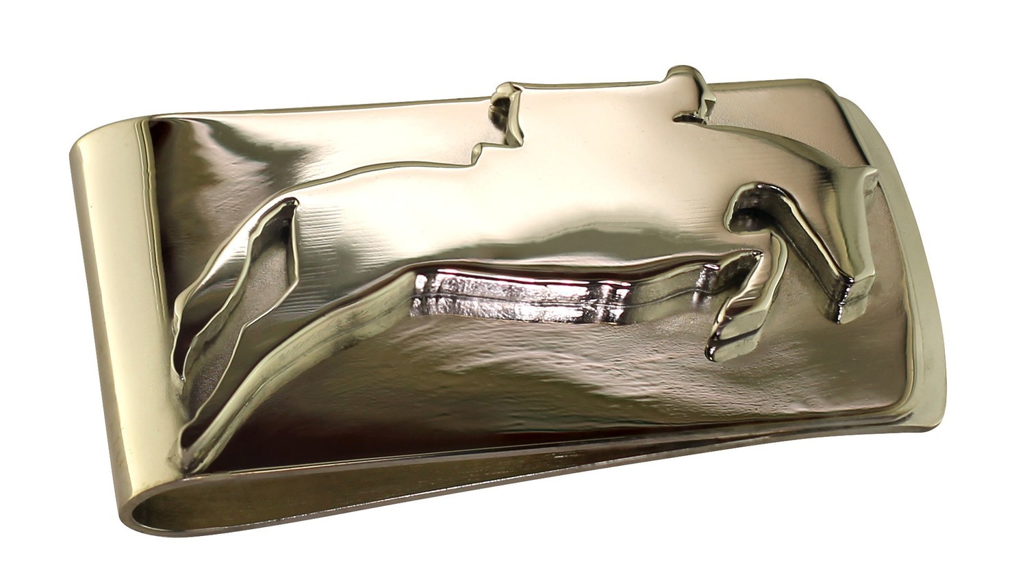 Sterling Silver Money Clip with Jumper