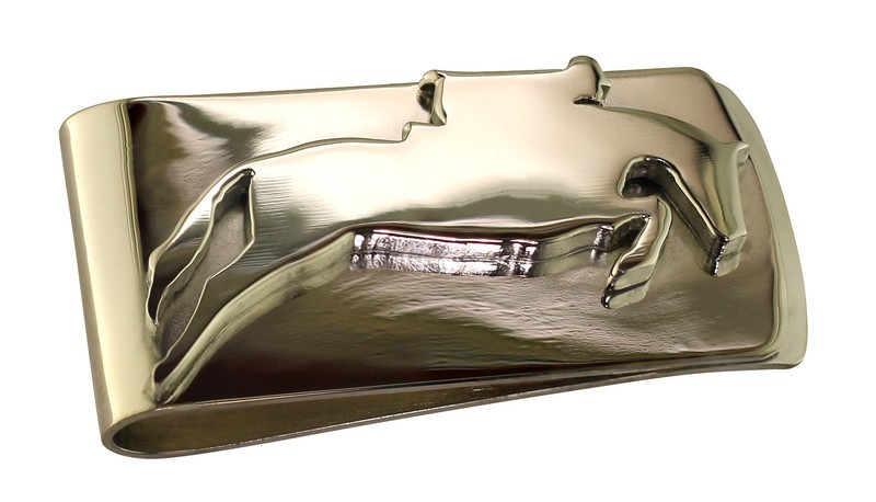 Sterling Silver Money Clip with Jumper