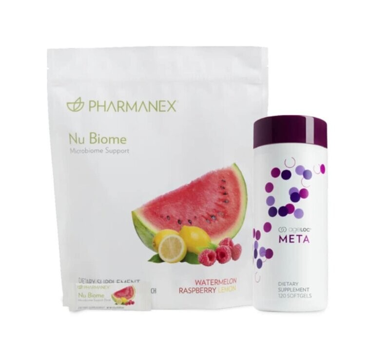 Meta + Nu Biome Gut Drink Bundle