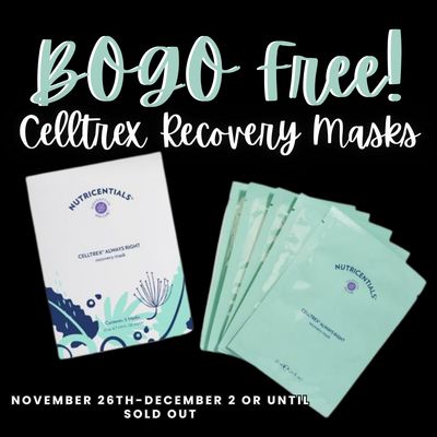 Celltrex Always Right Recovery Masks - BOGO FREE!