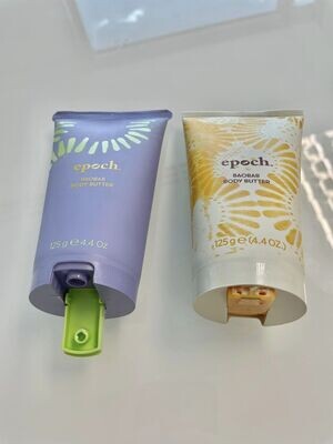 Body Butter in a TUBE - Improved lid for easier squeezing!
