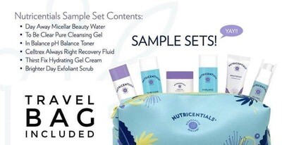 Nutricentials Travel/Trial Skincare Kits