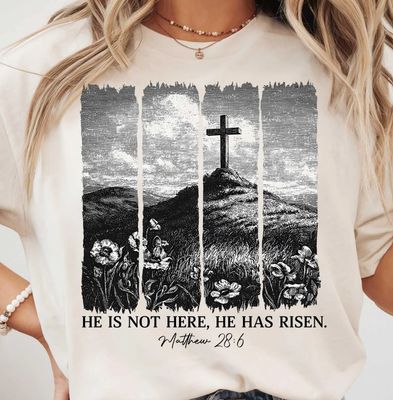 He is Not There. He Has Risen.