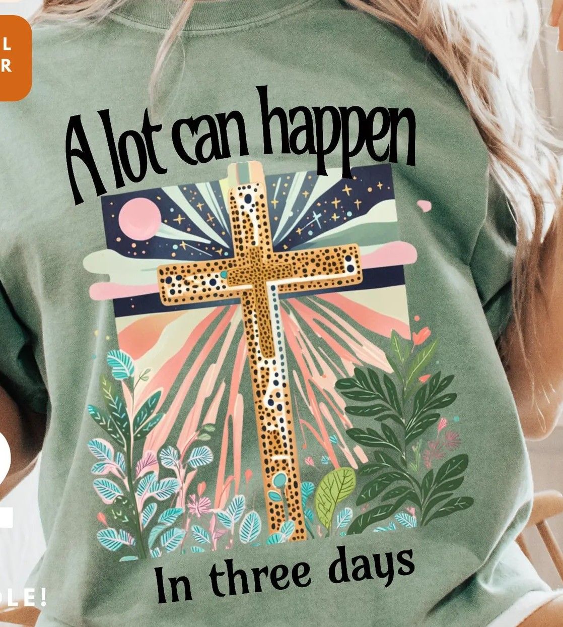 A Lot Can Happen in 3 Days Leopard Cross